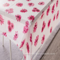 Valentine's Day Series Floral coloring peva table cover